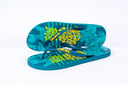 Natural Rubber Flipflop - Deep Teal