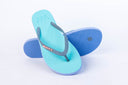 Natural Rubber Flipflop - Blue/Purple