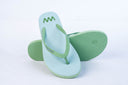 Natural Rubber Flipflop - Pastel/Light Green