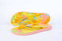 Natural Rubber Flipflop - Cadmium Orange