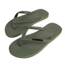 Natural Rubber Flipflop - Khaki