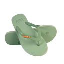 Natural Rubber Flipflop - Light Green