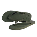 Natural Rubber Flipflop - Khaki