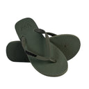 Natural Rubber Flipflop - Khaki