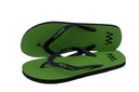 Natural Rubber Flipflop - Khaki/Black